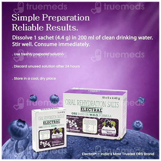 Electral Blackcurrant Blast Sachet 4.4Gm
